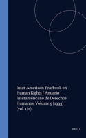 Inter-American Yearbook on Human Rights / Anuario Interamericano de Derechos Humanos, Volume 9 (1993)