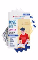 Oswaal ICSE Question Banks Class 9 Physics, Chemistry, Mathematics and Biology (Set of 4 Books) For 2023-24 Exam