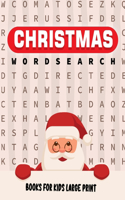 Christmas Word Search Book For Kids Large Print