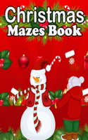 Christmas Mazes book