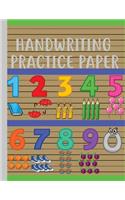 Handwriting practice paper