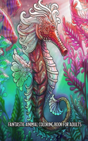Fantastic Animal Coloring Book for Adults