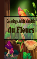 Coloriage Adult Mandala du Fleurs