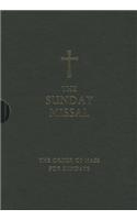 Sunday Missal (Deluxe Black Leather Gift Edition)
