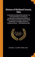 History of Richland County, Ohio