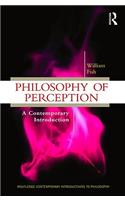 Philosophy of Perception