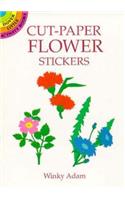 Cut-Paper Flower Stickers