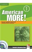American More! Level 1 Teacher's Resource Pack with Testbuilder CD-Rom/Audio CD