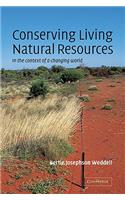 Conserving Living Natural Resources