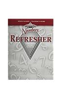 Steck-Vaughn Working with Numbers: Refresher and a: Teacher's Guide Refresher 2002: Teacher's Guide Refresher 2002