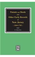 Patents and Deeds and Other Early Records of New Jersey 1664-1703.