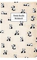 Panda Doodle Notebook