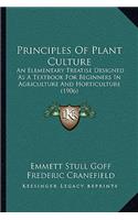 Principles of Plant Culture