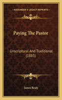 Paying the Pastor