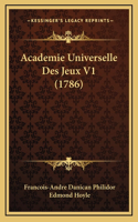 Academie Universelle Des Jeux V1 (1786)