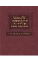 Anthology of New Netherland, Or, Translations from the Early Dutch Poets of New York