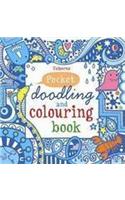 Pocket Doodling and Colouring Book Blue