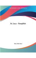 St. Lucy - Pamphlet