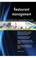 Restaurant management Complete Self-Assessment Guide