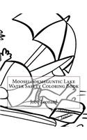 Mooselookmeguntic Lake Water Safety Coloring Book: (English)