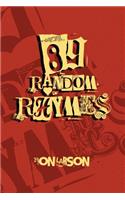 89 Random Rhymes: (English)