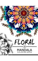 Floral Mandala Coloring Book