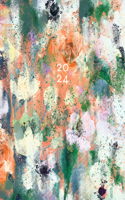 Abstract Art 2024 Booklet Monthly Planner