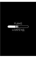 Plans Loading.: Planner or Notebook (6x9 inches) with 120 doted pages.