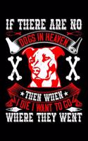 If There Are No Dogs In Heaven Then When I Die I Want To Go Where They Went: Best dog quotes journal notebook for dog lovers for multiple purpose like writing notes, plans and ideas. Perfect dog quotes notebook gifts for dog 