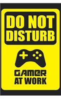 Do Not Disturb Gamer At Work