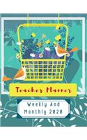 Teacher Planner Weekly And Monthly 2020