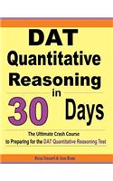 DAT Quantitative Reasoning in 30 Days