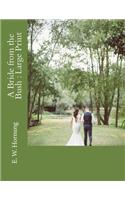 A Bride from the Bush: Large Print