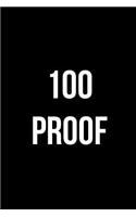 100 Proof: Blank Line Journal
