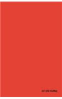 Dot Grid Journal: Cinnabar Dotted Petite Notebook
