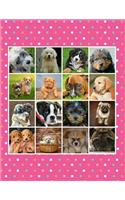 Composition Book - I Love Puppies