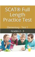 SCAT(R) Full Length Practice Test