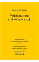 Verhaltensnorm und Kollisionsrecht