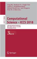 Computational Science - Iccs 2018