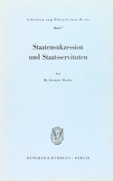 Staatensukzession Und Staatsservituten