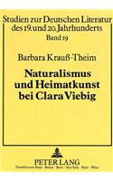 Naturalismus Und Heimatkunst Bei Clara Viebig
