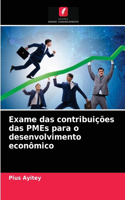 Exame das contribuições das PMEs para o desenvolvimento econômico