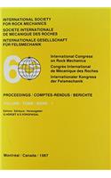 Proc : 6th Congress of the Int. S: 6th Congress, Intermnational Society of Rock Mechanics, Volume 1