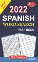 2022 Spanish Word Search Year Book