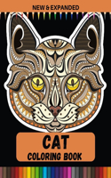 Cat Coloring Book (New & Expanded): Stress Relieving Coloring bood for Kids, Boys & Girls
