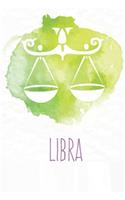 Libra: Constellation SchoolTimetable, Libra Zodiac sign Design, 6"x9", 120 pages SchoolTimetable