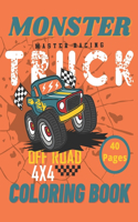 Monster Truck Coloring Book