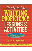 Ready-To-Use Writing Proficiency Lessons and Activities