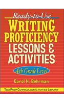 Ready-to-Use Writing Proficiency Lessons and Activities
