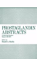 Prostaglandin Abstracts